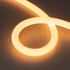 Лента герметичная MOONLIGHT-SIDE-A336-D25mm 24V Warm2300 360deg (14.4 W/m, IP65, 2835, 5m, wire x1) (Arlight, Боковой вывод кабеля)