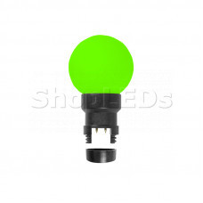 Лампа шар 6 LED для белт-лайта, цвет: Зелёный, 45мм, зелёная колба
